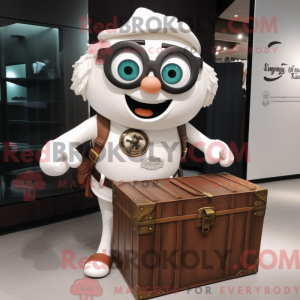 Mascottefiguur van een...