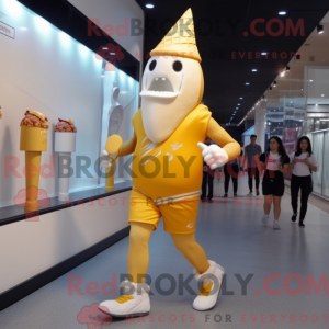 Personnage mascotte d un...