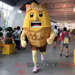 Mascot character of a Gold...