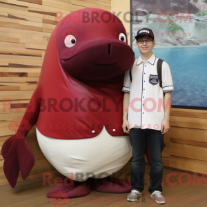 Mascot karakter van een...