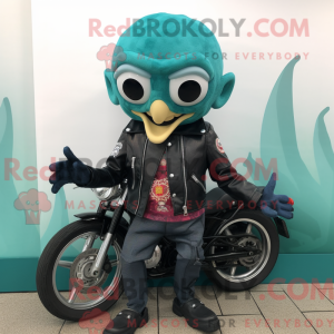 Postava maskota Teal...