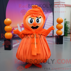 Mascot karakter van een...