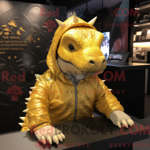 Mascottekarakter van een...