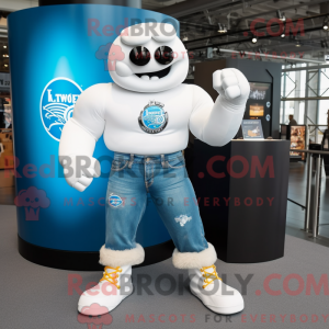 Mascottekarakter van een...