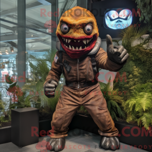 Mascot character of a Rust...