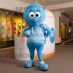 Sky Blue Momentum mascotte...