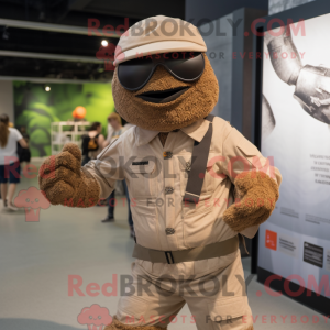 Mascottekarakter van een...