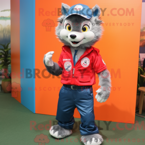 Personnage mascotte d un...