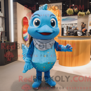 Maskot postava nebesky...
