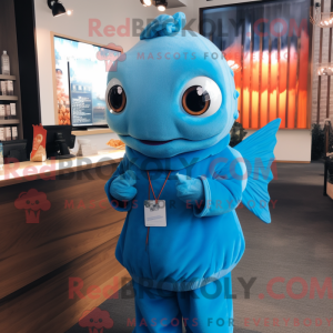 Maskot postava nebesky...