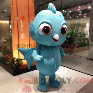 Maskot postava nebesky...