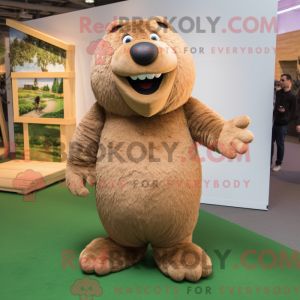 Personnage mascotte d un...