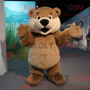 Personnage mascotte d un...