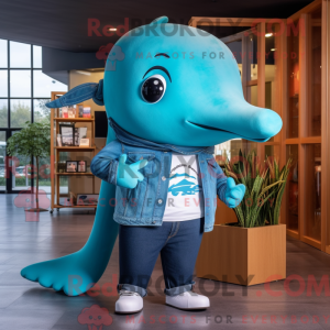 Mascot character of a...