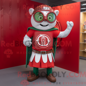 Mascottekarakter van een...