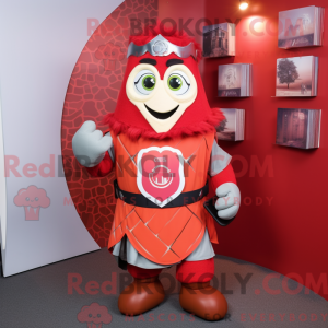 Mascot character of a Red...