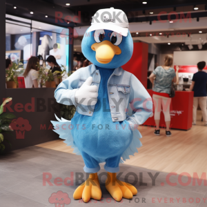 Mascot karakter van een...