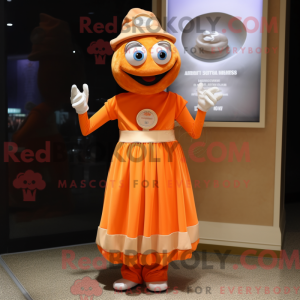 Mascot karakter van een...