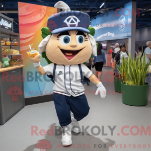Maskotfigur af en Navy...