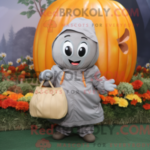 Mascot character of a Gray...