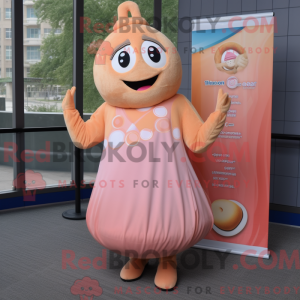 Mascot karakter van een...