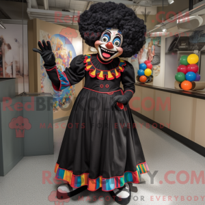 Mascot character of a Black...