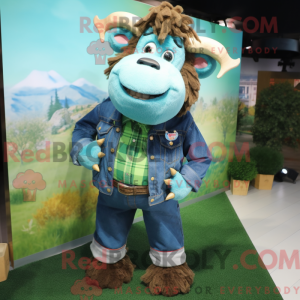 Mascot character of a Green...
