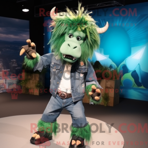 Mascottefiguur van een...