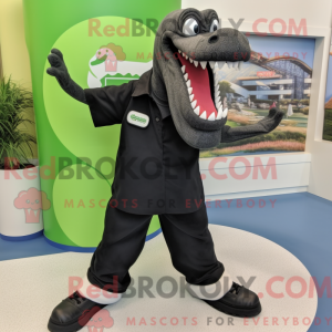 Mascot character of a Black...
