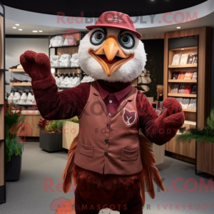 Mascottekarakter van een...