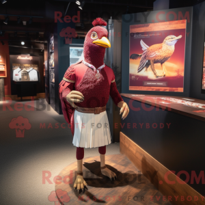 Mascottekarakter van een...