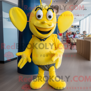 Mascot character of a Lemon...