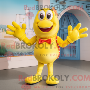 Mascot character of a Lemon...