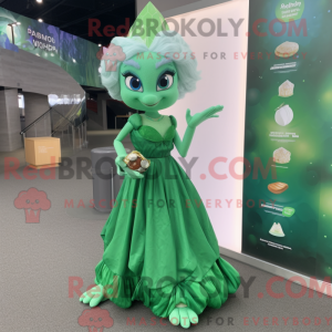 Mascottefiguur van een...