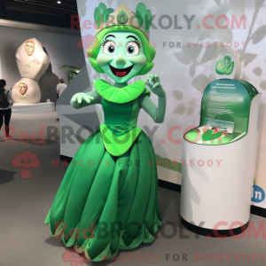 Mascottefiguur van een...