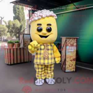 Mascot character of a Lemon...