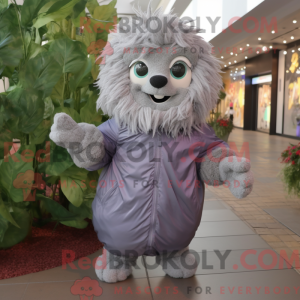 Mascot character of a Gray...