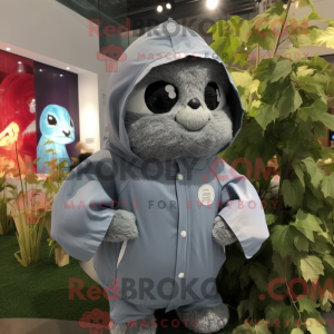 Mascot character of a Gray...
