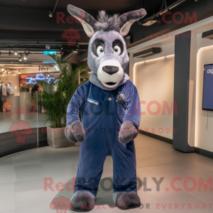 Mascottefiguur van een...