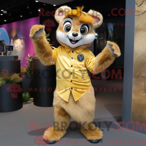 Personnage mascotte d un...