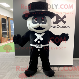 Mascot character of a Black...