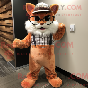 Mascot karakter van een...