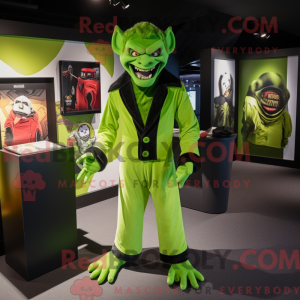 Mascot character of a Lime...