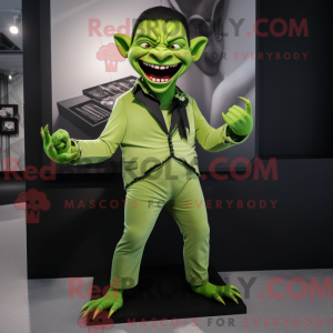 Mascot character of a Lime...
