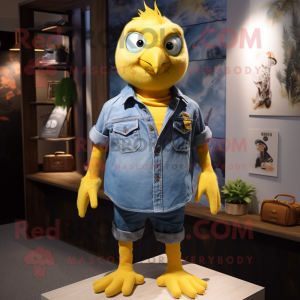 Yellow Crow mascotte...