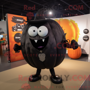 Mascot character of a Black...
