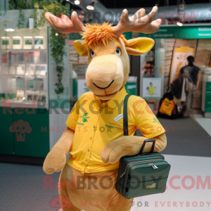 Personnage mascotte d un...