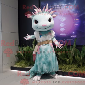 Mascottekarakter van een...