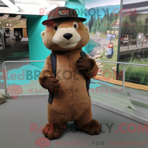 Mascot karakter van een...
