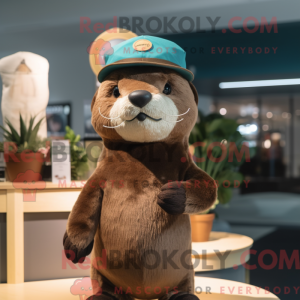 Mascot karakter van een...